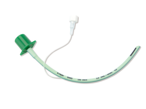 Sondas endotraqueales con vía lateral-tubo blando verde