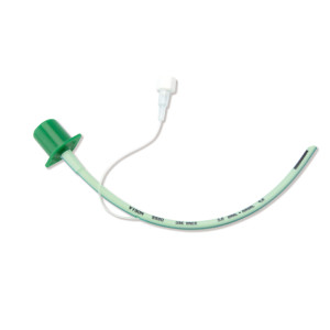 Sondas endotraqueales con vía lateral-tubo blando verde